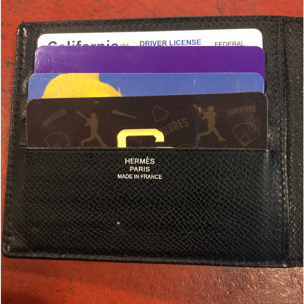 Men's Hermes Bifold Wallet